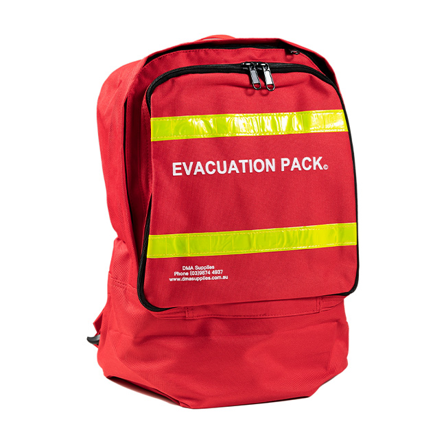 Red Evacuation Bag